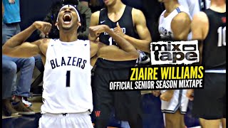 Ziaire Williams OFFICIAL Senior Year Mixtape 5 Star Recruit Is a STRAIGHT PROBLEM [upl. by Dorena]