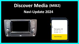 Discover Media MIB2 2024 KartenUpdate [upl. by Ardeahp536]