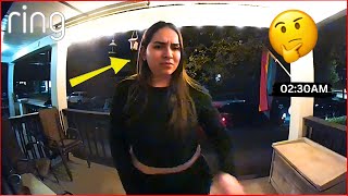 This Is What Happened on Halloween Caught on Doorbell Camera [upl. by Pleione]