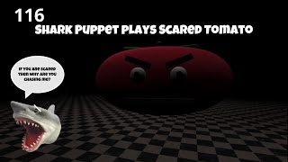 SB Movie Shark Puppet plays Scared Tomato [upl. by Akima688]