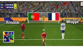 France vs Portugal full penalty shootout  Mbappe vs 👉Ronaldo  FRA vs POR HIGHLIGHTS [upl. by Ahsiled]