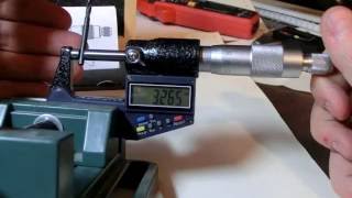 Digital Micrometer 025mm 0001 mm [upl. by Natividad]