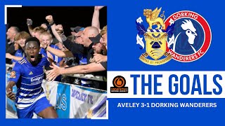 The Goals Aveley 31 Dorking Wanderers [upl. by Ttereve]