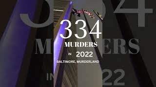 Baltimore MarylandMURDER STATSALL OF 2022 [upl. by Donadee]