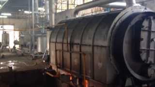 5 TON TYRE PYROLYSIS PLANT DIVYA INTERNATIONAL [upl. by Adaran263]