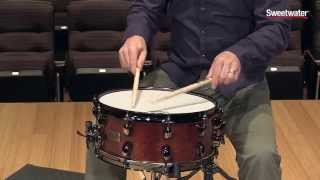 TAMA SLP Series GBubinga Snare Drum Review by Sweetwater [upl. by Kerri]