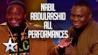 Nabil brought BIG LAUGHS with his NAUGHTY comedy  All Performances  Britains Got Talent [upl. by Sakiv676]