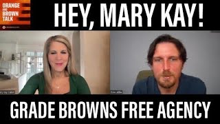 What grade do the Browns get in free agency so far Hey Mary Kay [upl. by Eisor]