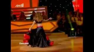 Aggeliki Hliadi 11o Live  Dancing with the stars Greece [upl. by Vincenz]