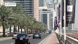 Westinghouse Platform Screen Doors on Dubai Metro [upl. by Walkling]