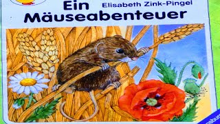 EIN MÄUSEABENTEUER Kindergeschichte vorlesen mitlesen Maus Kind Geschichte GuteNacht BilderBuch [upl. by Musetta]