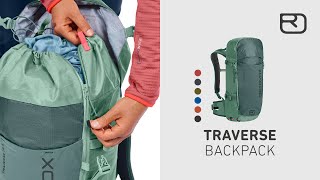 The new TRAVERSE backpack series for mountaineers  ORTOVOX [upl. by Anahpets873]