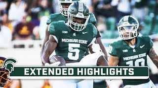 Central Michigan at Michigan State  Extended Highlights  Big Ten Football  Sept 1 2023 [upl. by Dann]