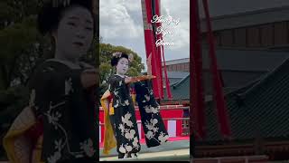 Maiko dance performed at Heian Shrine in Kyoto [upl. by Tnerb158]