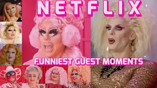 Trixie amp Katya on Netflix Funniest Parts From Each Guest Episode [upl. by Yehudi]