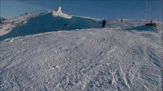 skiing the bowl at mt ashland 12817 [upl. by Gurango]