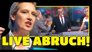 Komplette Unfähigkeit der Moderatoren Alice Weidel zerstört beide Moderatoren im Live Fernsehen [upl. by Letney153]