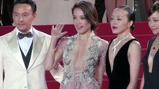 Shu Qi and more attend the red carpet of Nie Yinniang in Cannes [upl. by Hooke314]