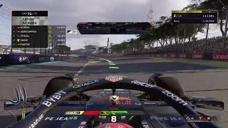 F1 24 100 Brazil GP Career mode [upl. by Nalyd]