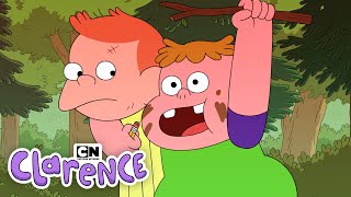 Clarence Goes Camping  Clarence  Cartoon Network [upl. by Gerge]