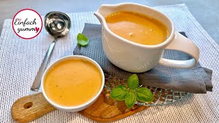 Selbst gemachte Rahmsauce 😋 ohne Tütchen aus dem Thermomix® TM5TM6 [upl. by Lumpkin]