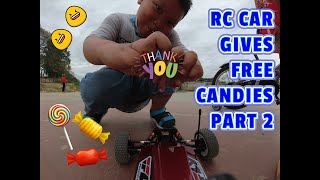 FPV RC Car Gives Free Candies  Part 2 [upl. by Tak]