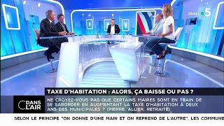 Taxe dhabitation  alors ça baisse ou pas   Les questions SMS cdanslair 12102018 [upl. by Kuo]