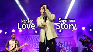 Ifan Seventeen  Kemarin Concert Love Story CilegonBanten [upl. by Ricard]