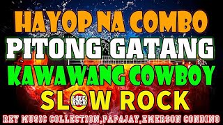 PITONG GATANGHAYOP NA COMBO💖BEST SLOW ROCK LOVE SONGS NONSTOP BY REY MUSIC PAPAJAY EMERSON BUDDY [upl. by Godrich987]