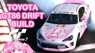 Gran Turismo 7TOYOTA GT86Drift BuildCustomization [upl. by Macpherson547]