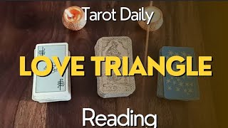 A love triangle tarot reading 💜✨ [upl. by Reifel]