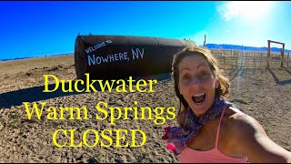 DUCKWATER Warm Springs NV Closed [upl. by Greene]