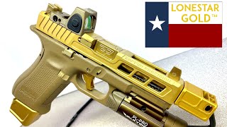 Building a 2000 Glock 19X in all Gold  3x Speed [upl. by Grindle813]