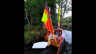 Sailing PhiPhi Episode 026 Four days dinghy cruising at Drawsko Lake part 1 [upl. by Perce]