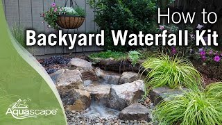 How To Build a Backyard Waterfall [upl. by Adnilra323]