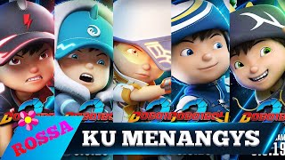 COVER PARODY KU MENANGIS  😭 VERSI BOBOIBOY MOVIE 2  Rossa  Hati Yang Kau Sakiti [upl. by Nhoj]