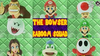 Super Mario Party Jamboree Bowser Kaboom Squad Chargin Chucks Easy [upl. by Aienahs]