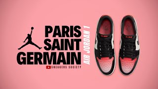 THE PSG 2024 Air Jordan 1 Low OG  DETAILED LOOK  PRICE [upl. by Corney]