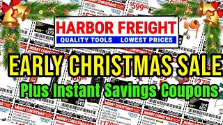 Harbor Freight Early Christmas Sale 2023  Christmas Super Coupons amp Instant Savings Coupons [upl. by Abert]