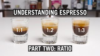 Understanding Espresso  Ratio Episode 2 [upl. by Enitsirt]