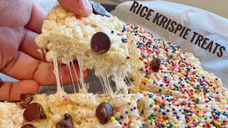 Rice Krispies Treats Recipe  Quick amp Easy NO BAKE Snacks or Treats [upl. by Esekram]