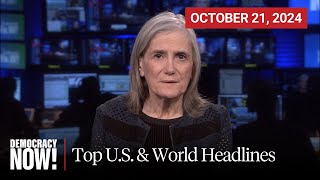 Top US amp World Headlines — October 21 2024 [upl. by Vigen]