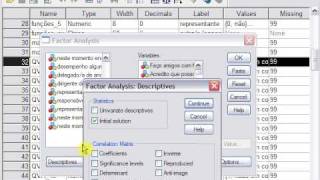 Factor Analysis in SPSS  How to part one [upl. by Ng]