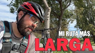 100km de ruta en bicicleta de enduro MTB 😓😓 [upl. by Danyluk]