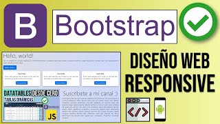 Bootstrap 5 Tutorial Diseño Web Responsive desde 0 Breakpoints Containers Grid Columns ✅ [upl. by Sarnoff]