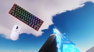 Fizz k617 keyboard amp Mouse attack shark x3 ASMR roblox Rivais [upl. by Ayle]