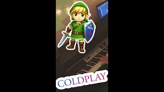 Lost Woods ZELDA amp Hymn For The Weekend  Koji Kondo ampcoldplay musiccover piano mashup coldplay [upl. by Veronike]