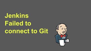 Jenkins How to solve Failed to connect to repository [upl. by Georgy993]