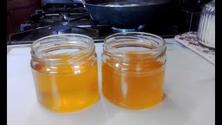 Easy Homemade Ghee Using Thickened Cream amp Butter [upl. by Susanetta]