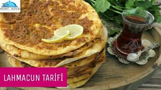 LAHMACUN TarifiHamur işleri Masmavi3Mutfakta [upl. by Enymsaj118]